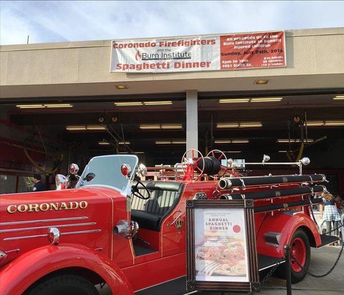 Vintage Coronado Fire Truck
