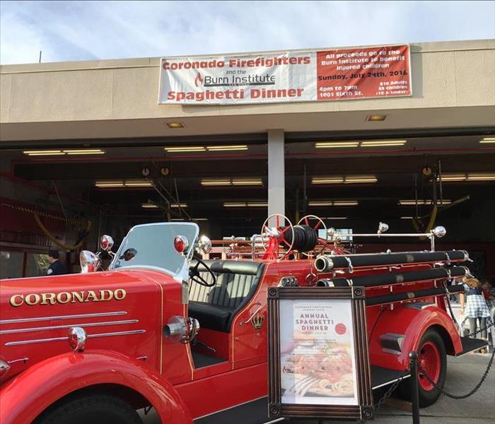 Vintage Coronado Fire Truck 