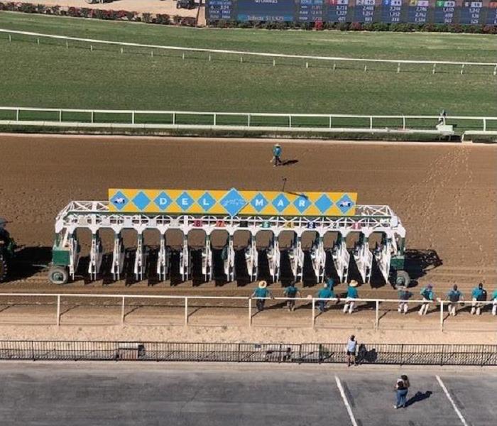 Picture of the Del Mar Track