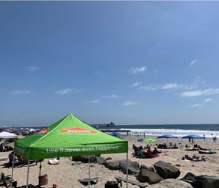 SERVPRO Tent at Imperial Beach 