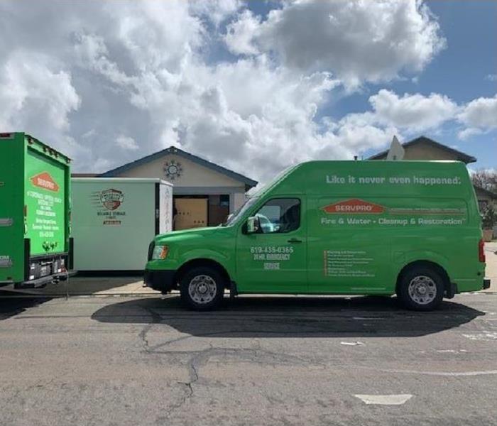 SERVPRO Vans And Pods 